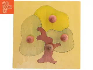 Træpuslespil til børn (str. 30x30 cm)