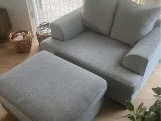 Lænestol med puf fra ILVA