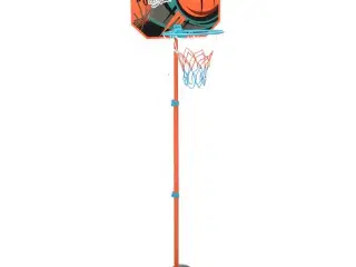 Bærbart basketballsæt justerbart 109-141 cm