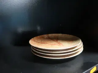 4 stk. tallerkner