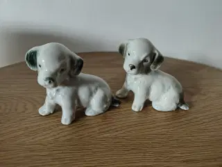 Fine små porcelænshunde