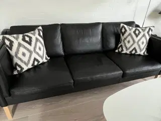3 pers. lædersofa