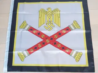 Tyskland WW2 Rommel standarte Flag