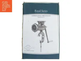 Helt ny Kødhakker i aluminium fra Royal Series (str. 25 cm)