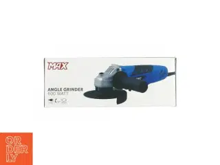 Vinkelsliber 600 watt fra MAX