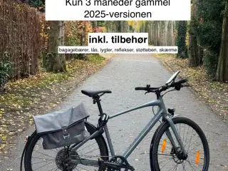 Specialized Sirrus X 3.0 EQ Cykel inkl. tilbehør