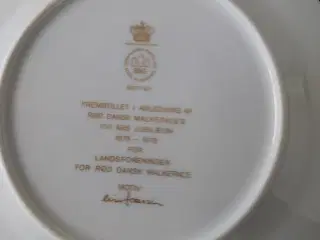  3 stk minde-og jubilæums platter