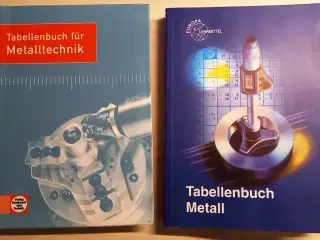 Metalteknik. Tabellenbuch, Tysk 