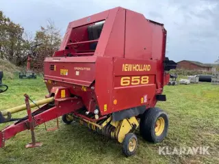 Rundballepresser New Holland 658