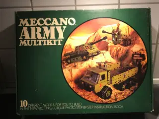 NY PRIS  Meccano Army Multikit