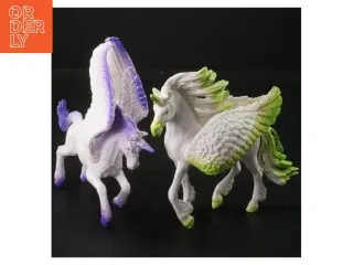 Farverige enhjørning figurer (str. 14 x 9 cm)
