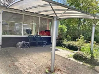 Terrasseoverdækning til terrassen garage