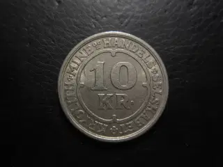 Grønland 10 kroner 1922 Kryolith FLOT