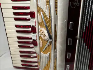 Flot Italiensk GALANTI Kvalitets Harmonika Sælges.