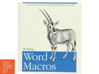 Writing Word Macros af Steven Roman (Bog)