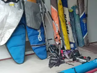 Flere surfbræt inkl. Udstyr