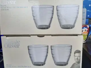 Jamie Oliver glas 4 stk nye 