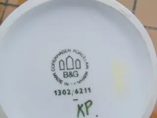 B&G Bing & Grøndahl 1302-6211 Vase med Fiskekutter