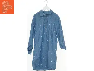 Blå kjole med mønster fra H&M (str. 140)