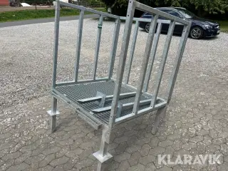 Rapo cylinderstativ  galvaniseret