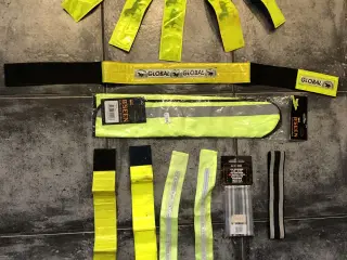 14 reflekser sælges samlet