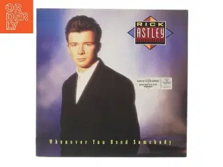 Rick Astley Whenever You Need Somebody LP