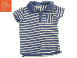 Børne T-shirt med blå og hvide striber fra Mini A Ture (str. 110)