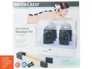 Hotstone massage sæt fra Silver Crest (str. 30 x 17 x 29 cm)