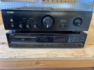 Denon PMA-720AE stereoforstærker. Sort