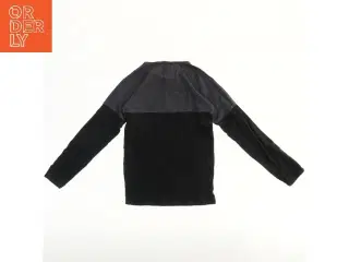 Langærmet bluse med tekst fra Krymmel (str. 116)