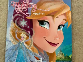 Disney Frost malebog med opgaver 