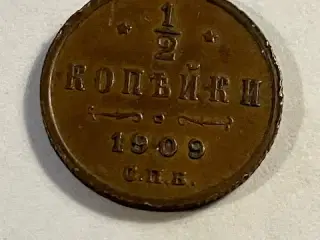 1/2 Kopek 1909 Russia