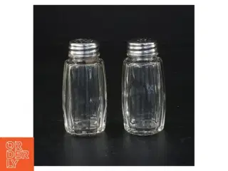 Glas salt- og pebersæt (str. 8 x 4 cm)