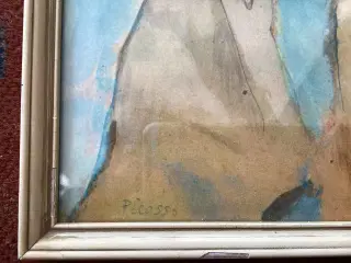 Picasso`s Pigen fra Mallorca” tryk