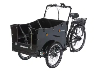 2 stk el Amladcykler Deluxe med 12 børnehjelme