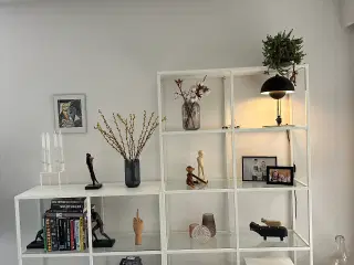 IKEA VITTSJÖ REOL I UDGÅET FARVE (hvid)