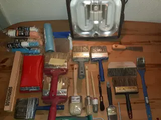 Malergrej 40 dele. Nyt. Nypris 1300 kr.