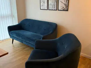 Egedal sofa og stol