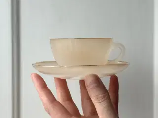 Arcopal espressokop m underkop, fersken