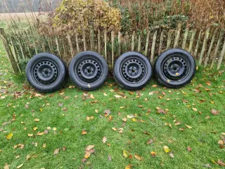 Continental vinterdæk med fælge 205/60 R16