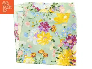 Blomstret stofserviet (str. 55x55 cm)