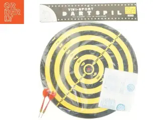 Dart skive med pile fra Vini-sport (str. Ø 38 cm)