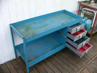 Stålbord til varevogn