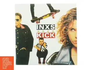 INXS - Kick LP Vinylplade fra Atlantic Records (str. 31 x 31 cm)