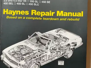 Mercedes-Benz 350-450 Haynes bog.