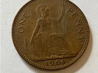 One Penny 1964 England