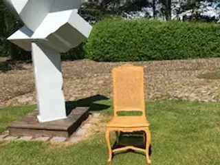 Fransk flet stole købt 1982 Lysberg Hansen & Therp