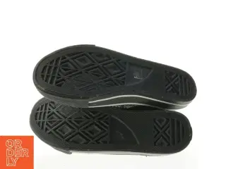 Sorte lave sneakers med palietter fra Cix (str. 40)