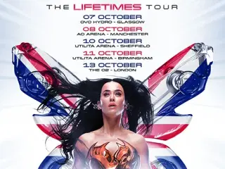 Katy Perry koncertbillet