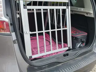 Hundebur til bil i aluminium